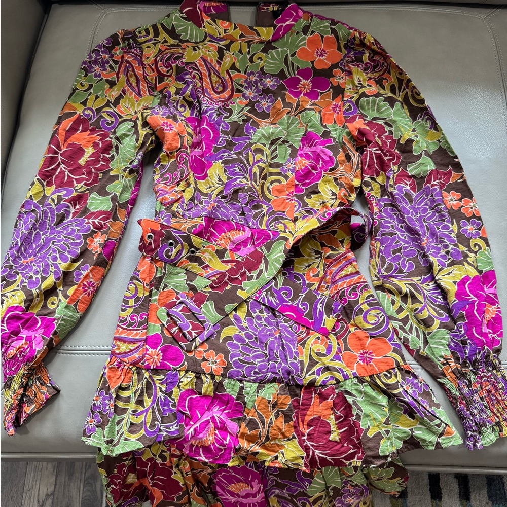 FATE Floral Long Sleeve Dress